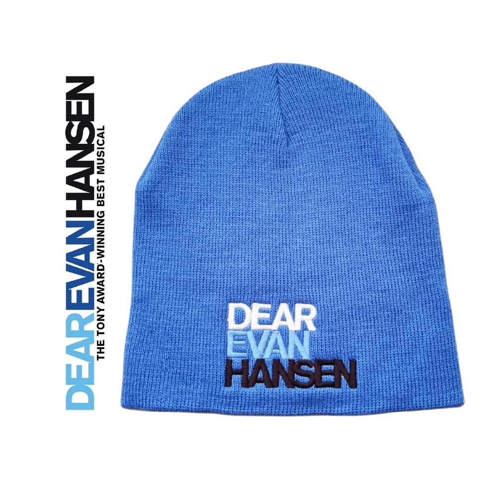 Broadway Musical DEAR EVAN HANSEN Knit Beanie OS NWOT